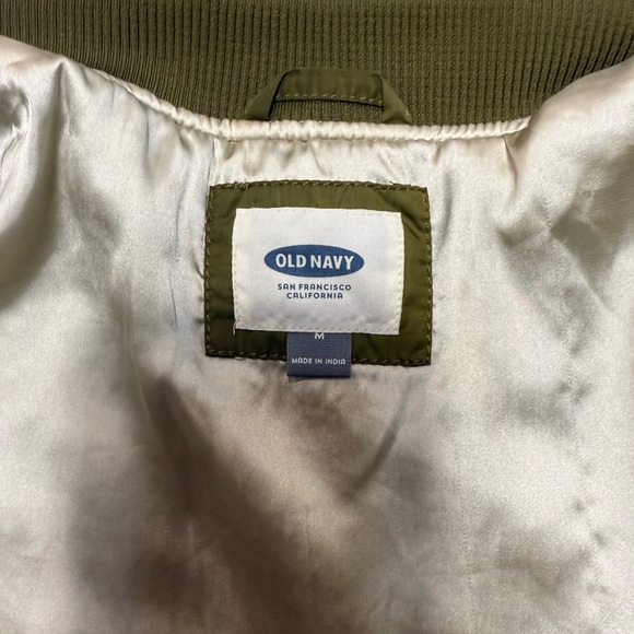 Old Navy green olive jacket - Picture 2 of 3